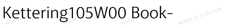 Kettering105W00 Book字体转换 Kettering105W00 Book字体转换